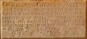 Fragment epitafium